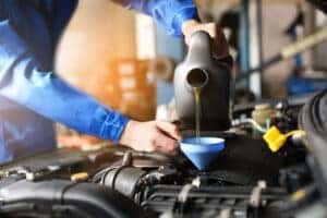 Semi Synthetic Oil Change