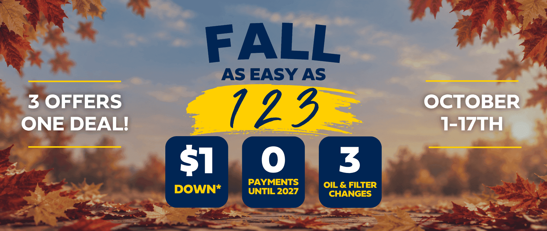 Fall Offer 123