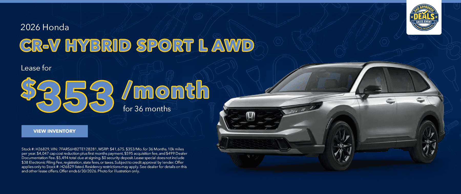 2026 Honda CR-V Hybrid Sport L AWD