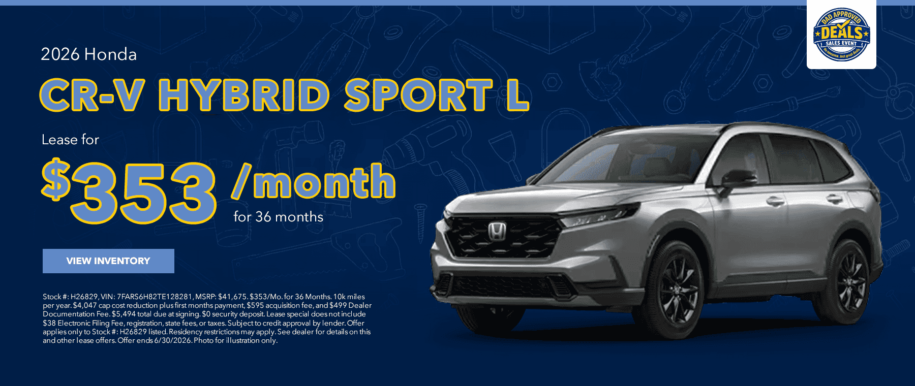 2026 Honda CR-V Hybrid Sport L