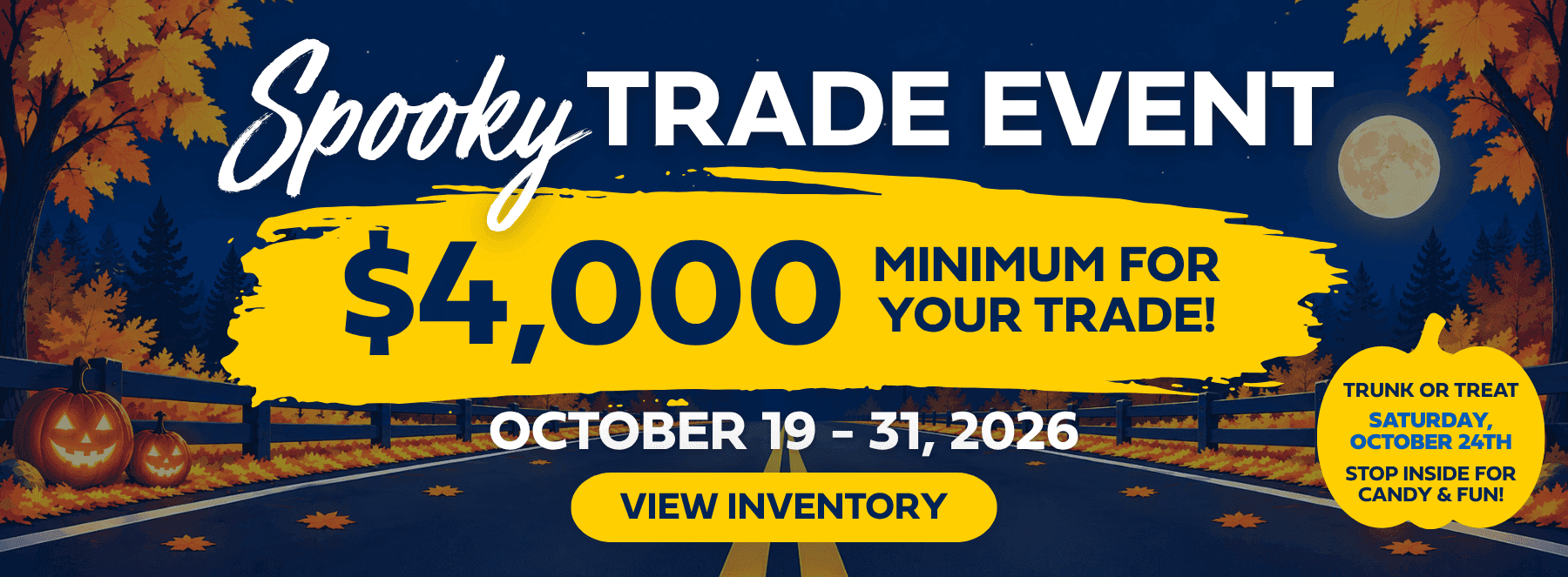 Spooky Trade Event