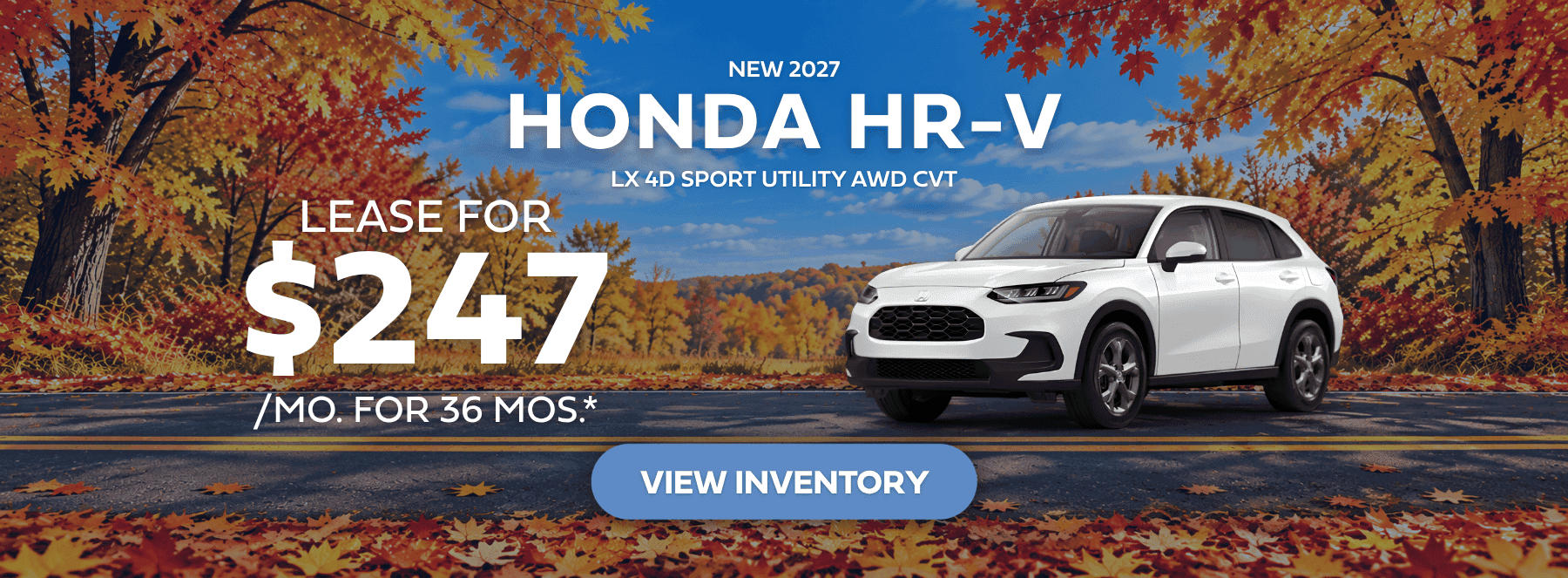 Honda HRV Lease Offer