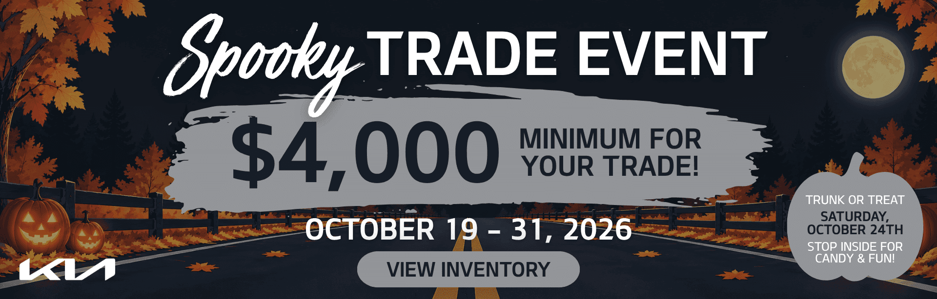 Spooky Trade Event