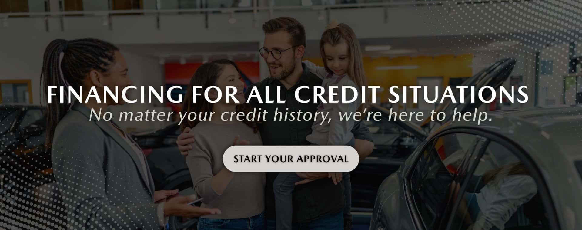 Financing for All Credit Situations