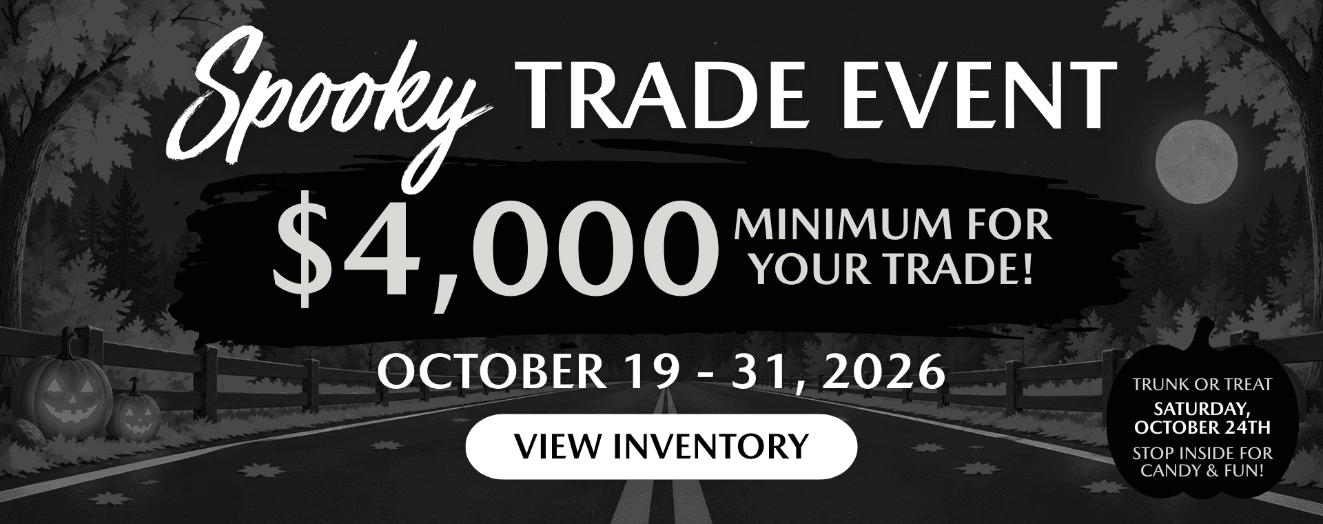 Spooky Trade Event