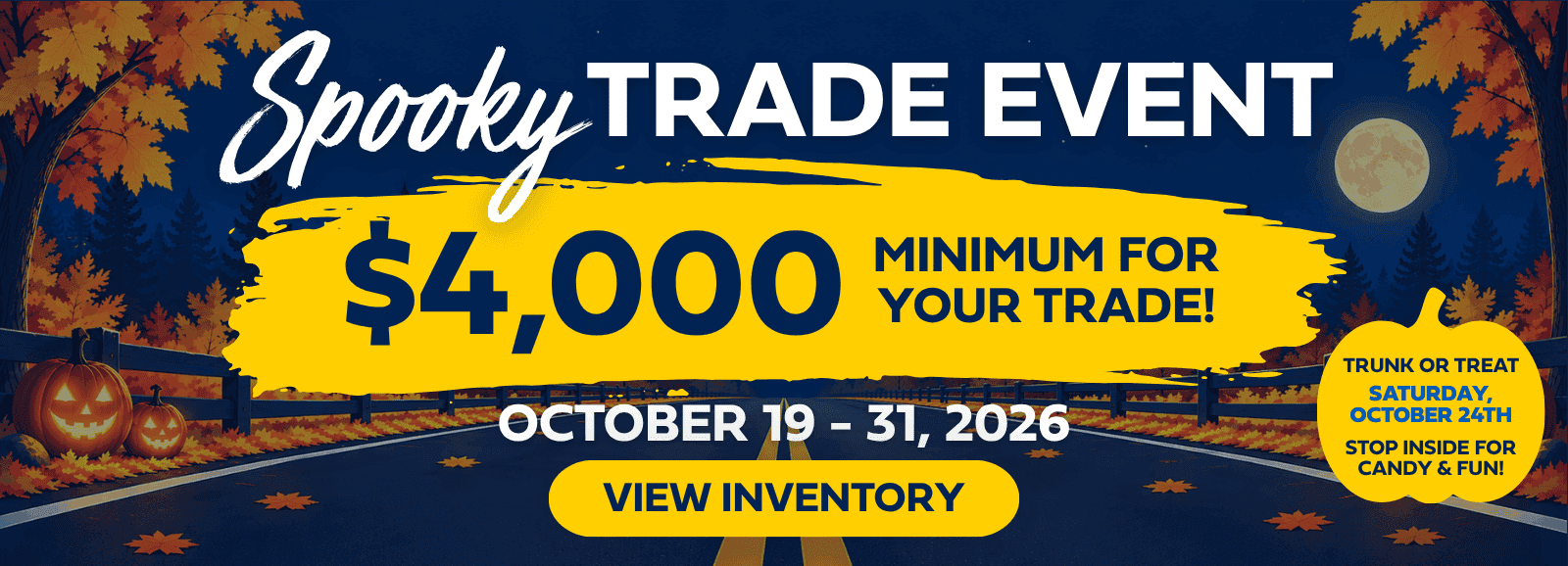 Spooky Trade Event