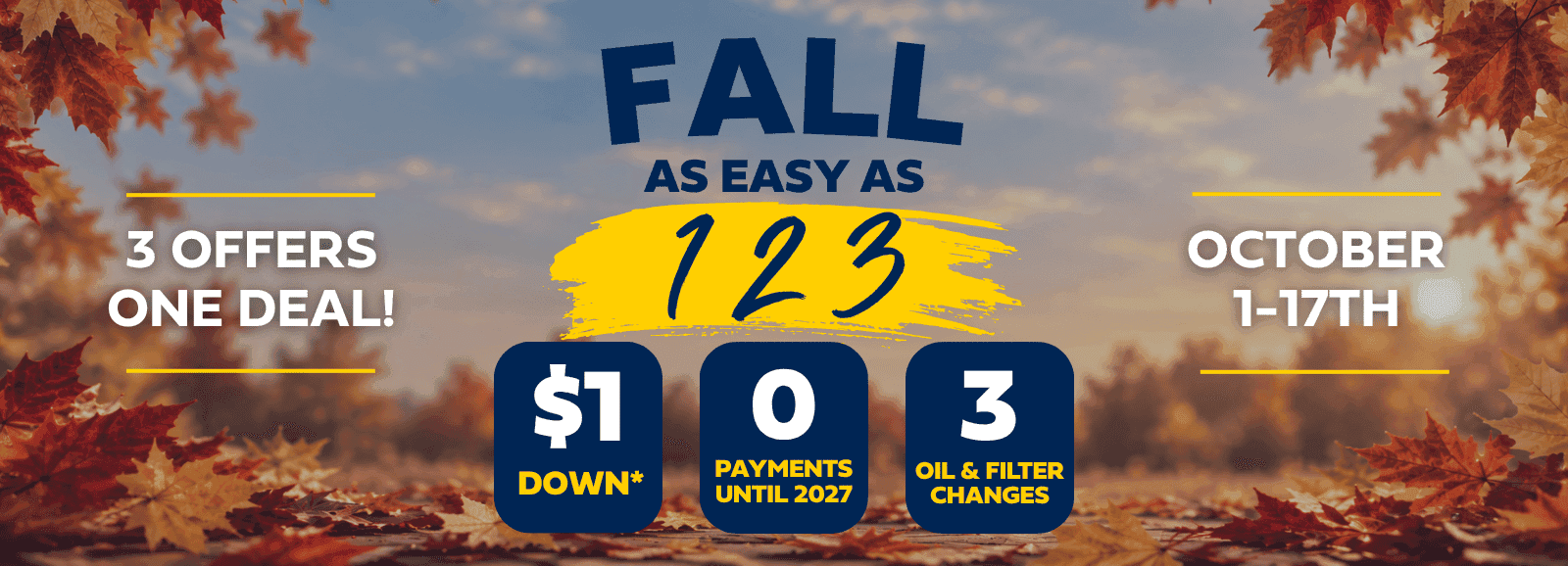 Fall Offer 123