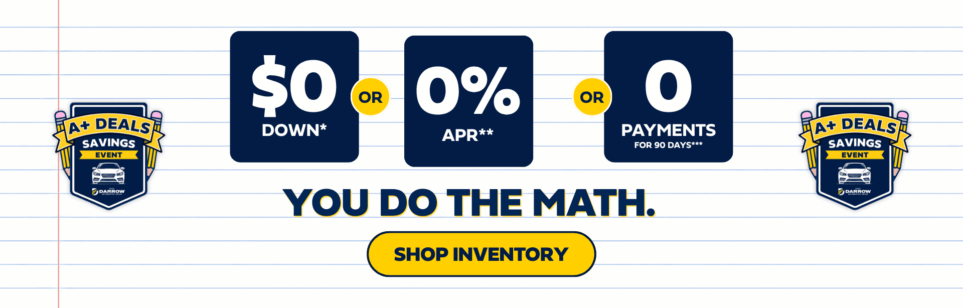 000 A+ Deals saving offer