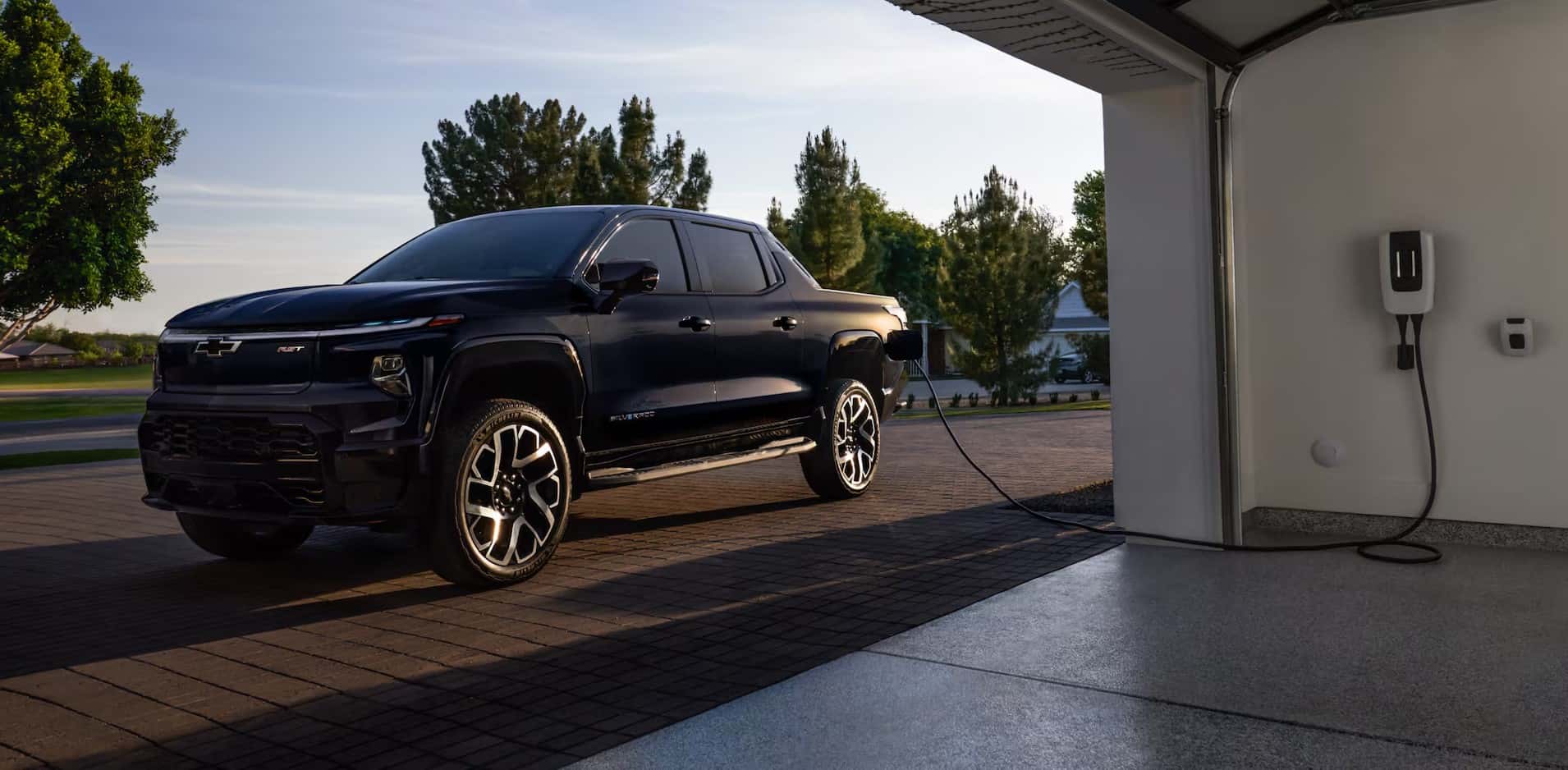 Chevy car plugged