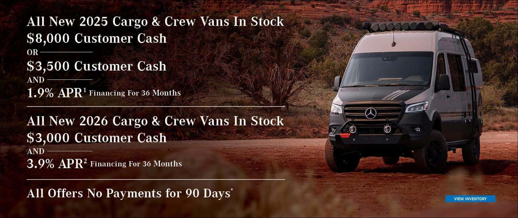 Sprinter Offer