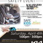 Child Car Seat Safety Check Spring 2026 - Seelye Kia with KWM and Safe Kids Kalamazoo County