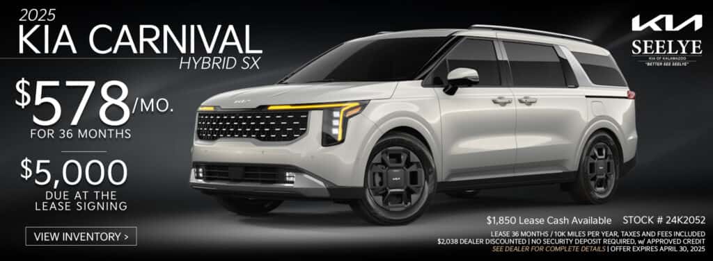 2025 Kia Carnival Hybrid SX Special