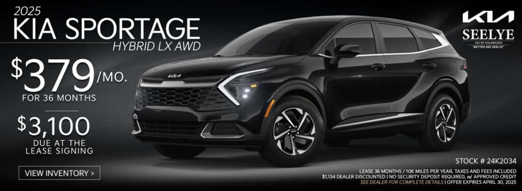 2025 Kia Sportage Hybrid LX AWD Special