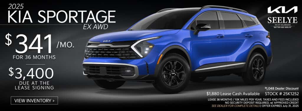 Kia Sportage EX AWD - July Special