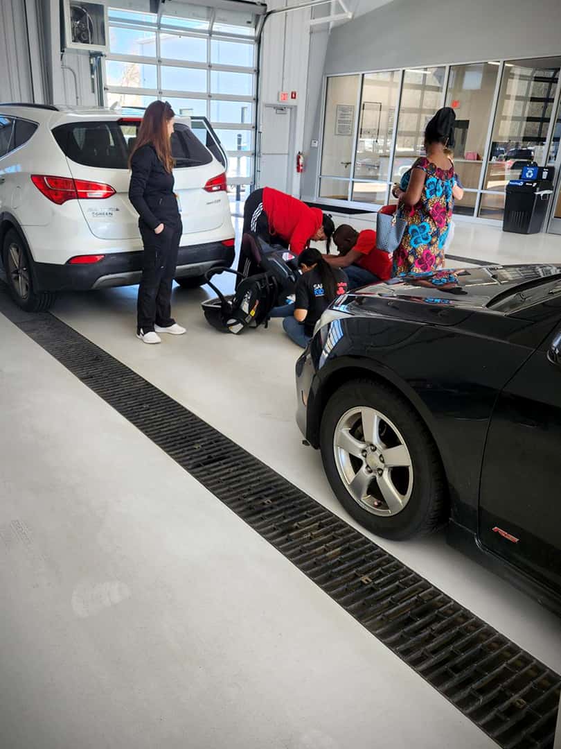 Car Seat Check Spring 26 - drive lane
