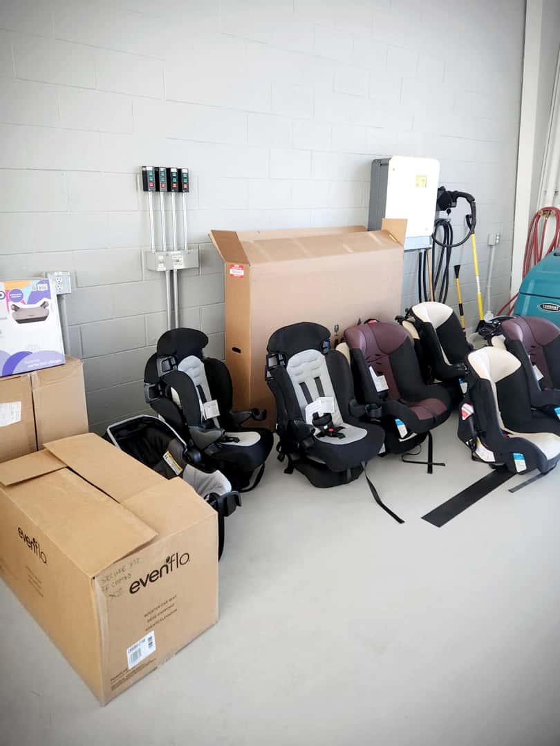 Car Seat Check Spring 26 - drive lane