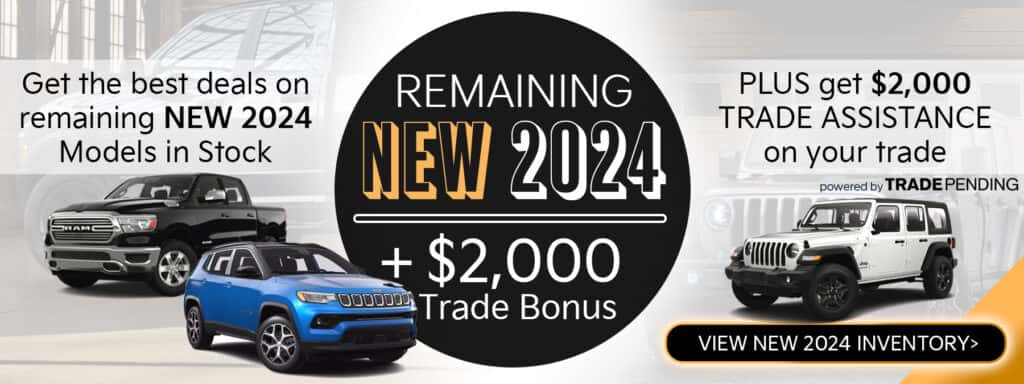 Remaining NEW 2024 Models
