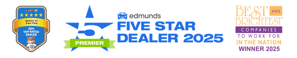 Car Fax Top Rated - Edmunds 5 Star Premier - Best and Brightest In Nation 2025