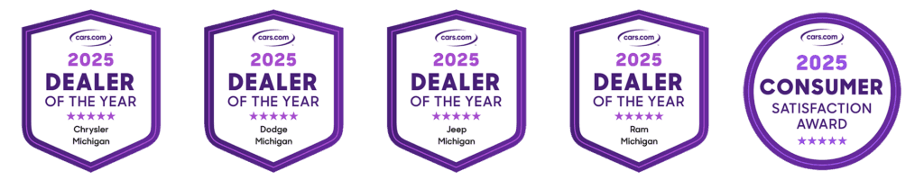 Cars.Com 2025 Michigan CDJR Dealer of the Year