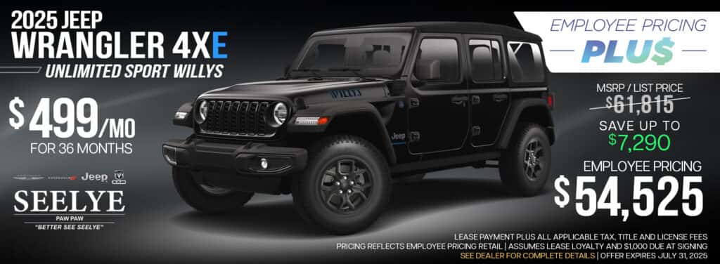 Wrangler 4XE Willys Unlimited