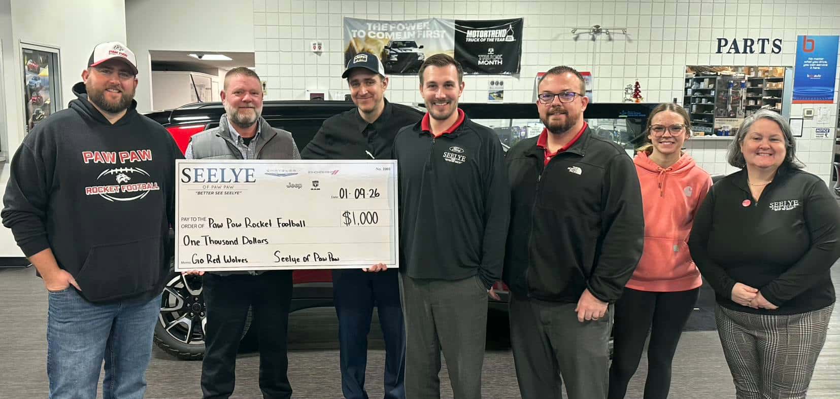 Rocket Football Donation
