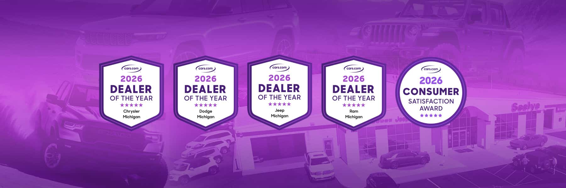 Cars.Com 2026 Chrysler Dodge Jeep Ram Dealer of the Year - Michigan