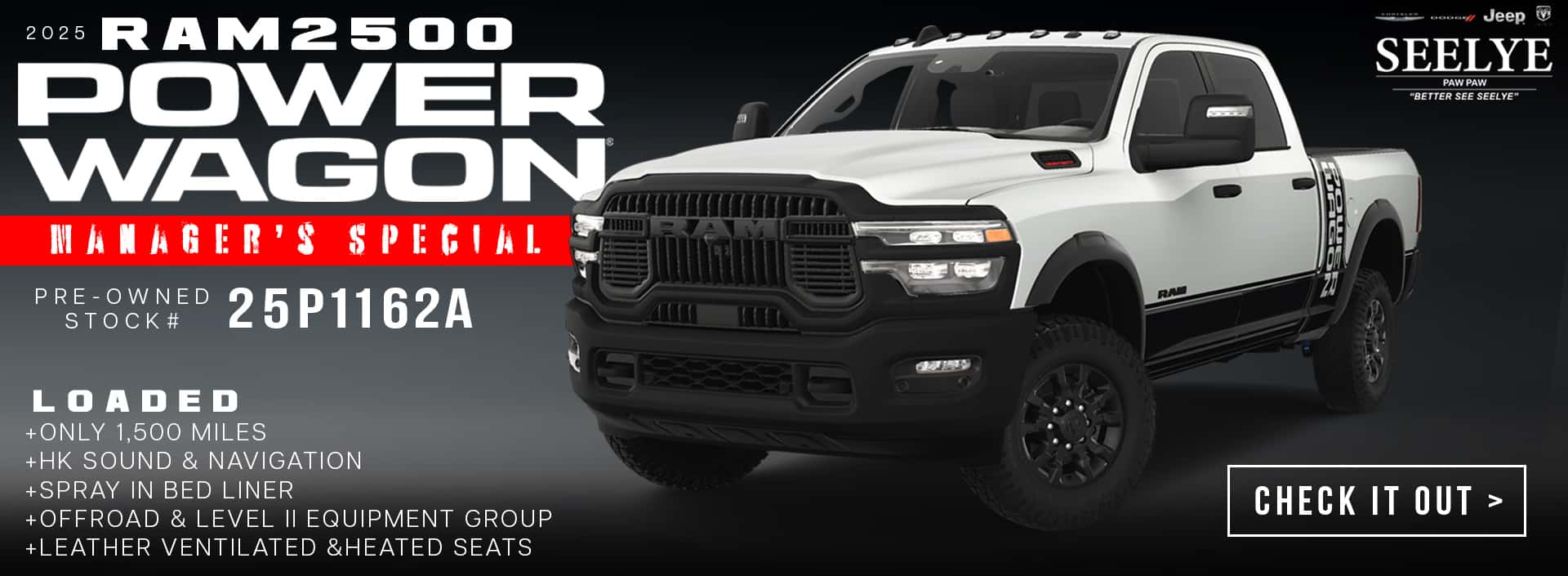 RAM 2500 POWER WAGON SPECIAL
