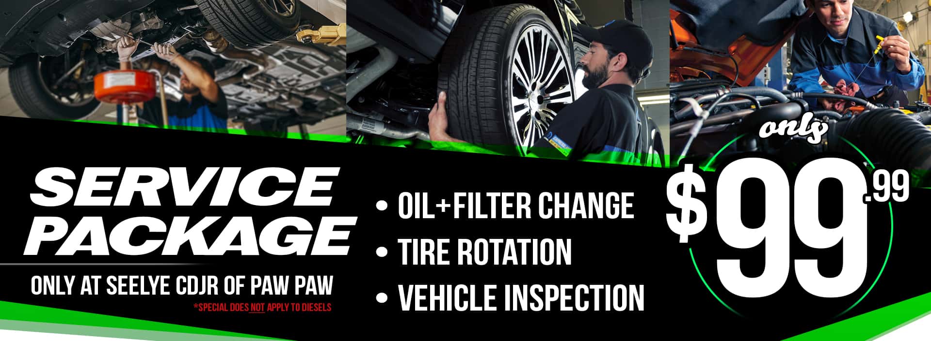 CDJR Oil Change 99 Special