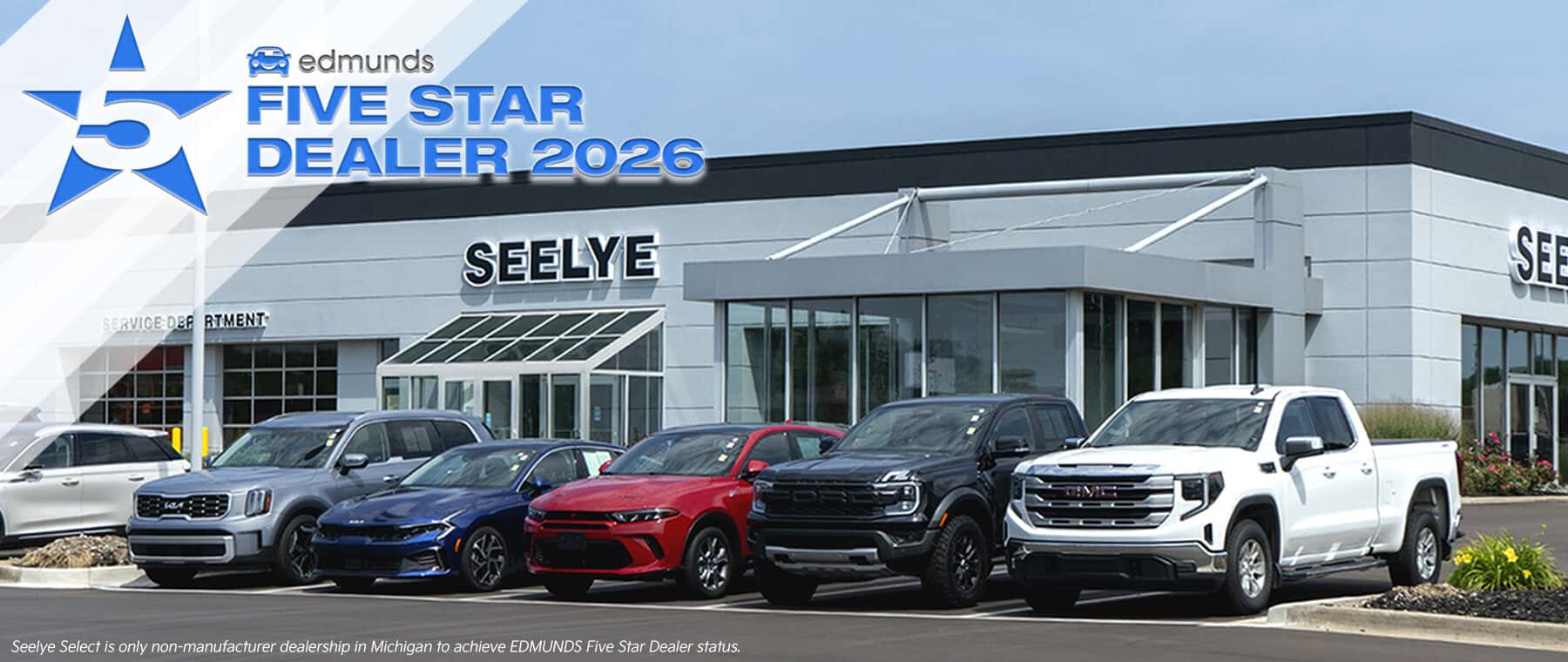 Seelye Select Edmunds 5 Star Dealer