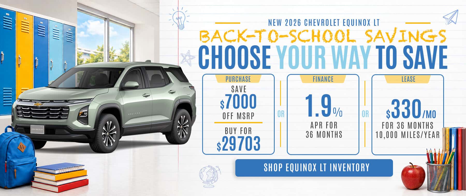 2026 Chevrolet Equinox Offer