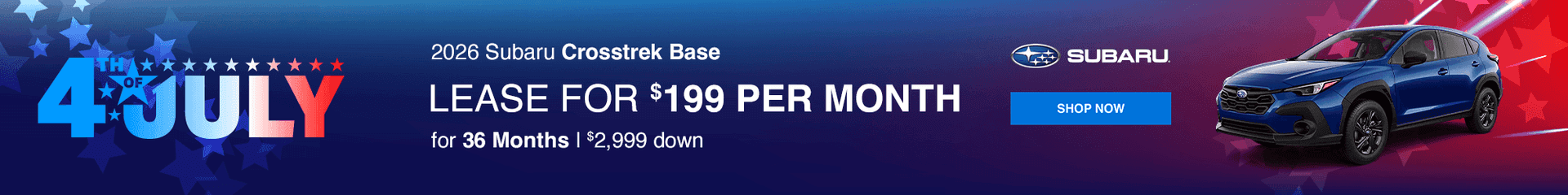 2026 Subaru Crosstrek Base Subtext :Subtext: Lease for $199 per month with $2999 down