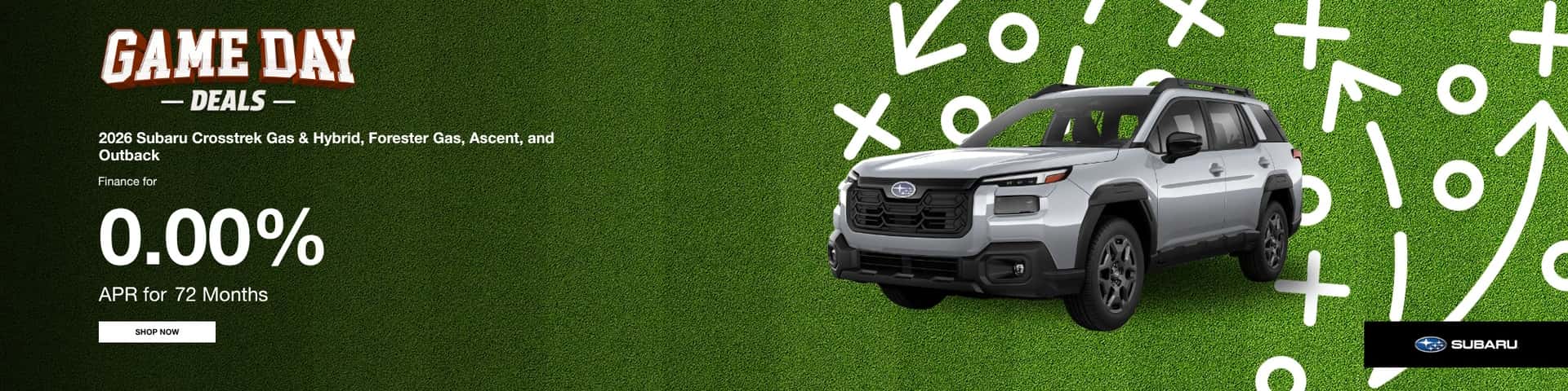 2026 Crosstrek Gas and Hybrid, Forester, Ascent, & Outback