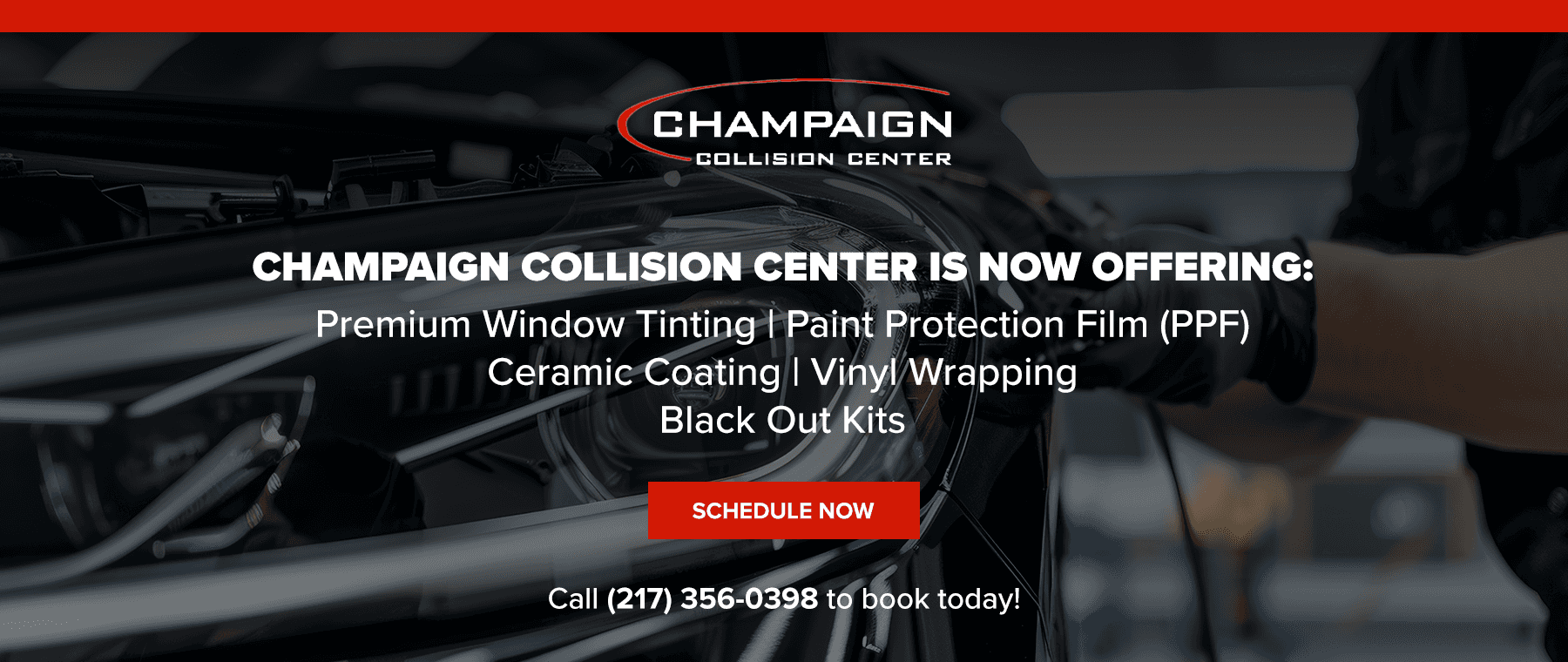 Champaign Collision Center is now offering: