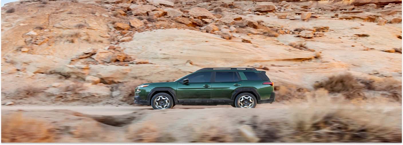 2026 Subaru Outback Driving in Desert Terrain