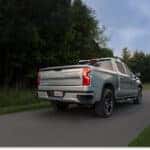 2026 Chevrolet Silverado 1500 Exterior Rear Driving Away