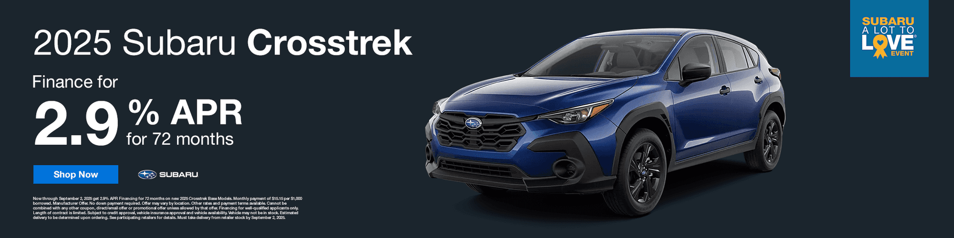 2025 Subaru Crosstrek