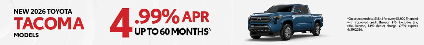 4.99% APR