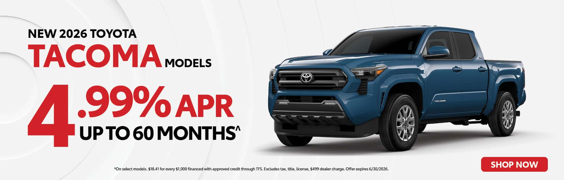 4.99% APR