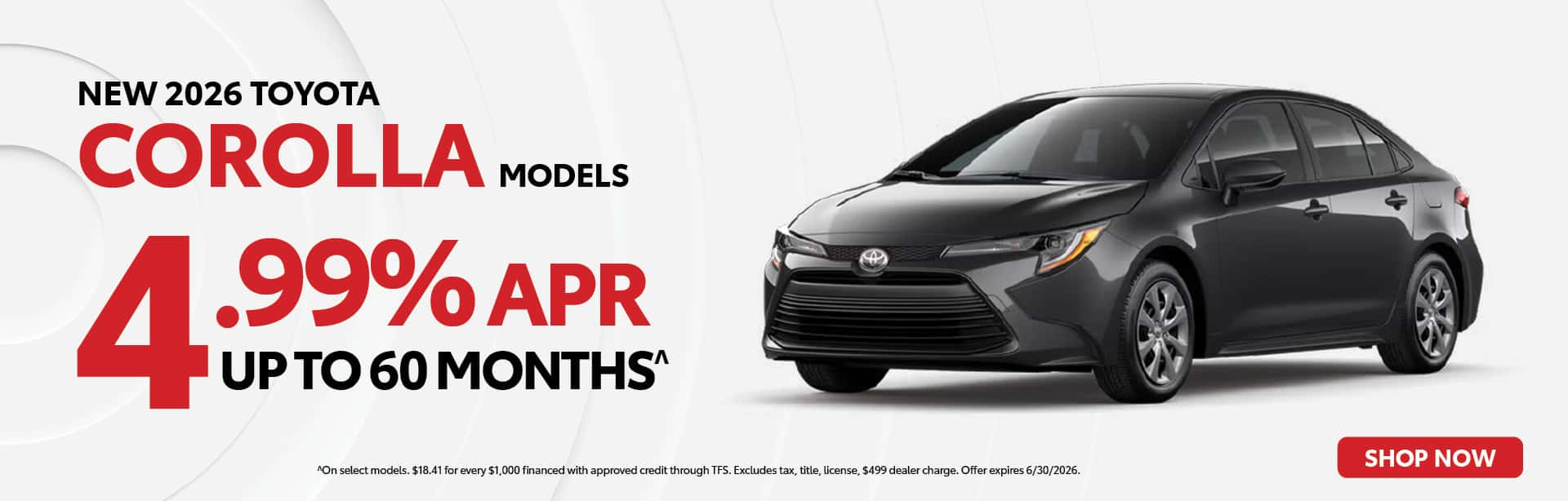4.99% APR