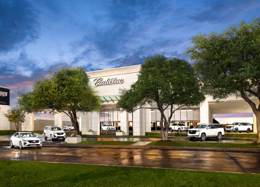 Sewell Cadillac of Dallas Dealership Exterior Card