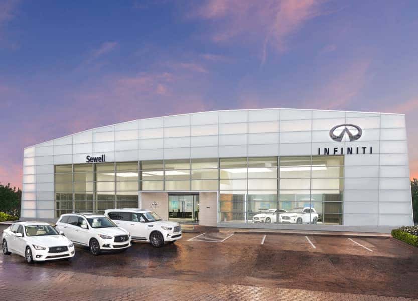 Sewell INFINITI of Fort Worth Dealership Exterior Card