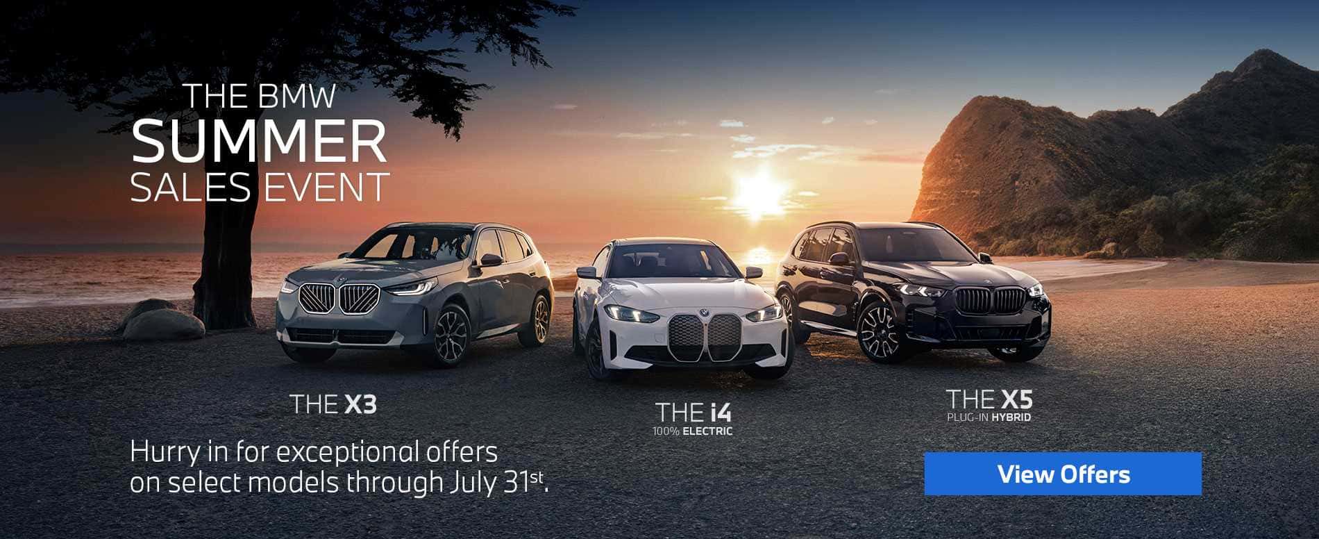 BMW Summer Sales Event