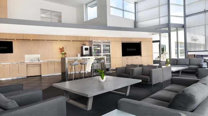 Sewell BMW of Plano Customer Lounge