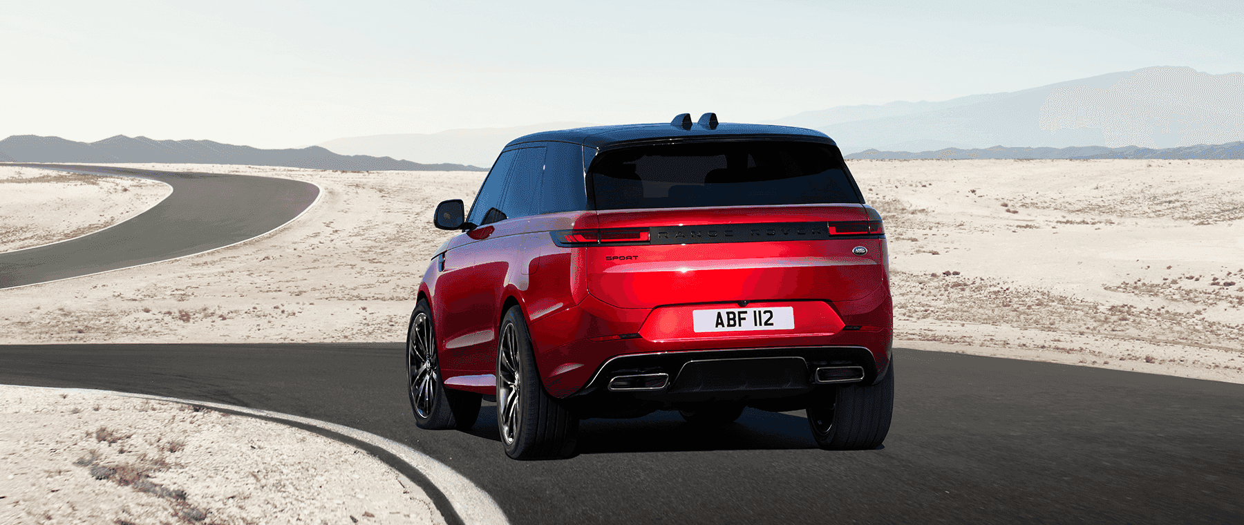 Red Range Rover Sport