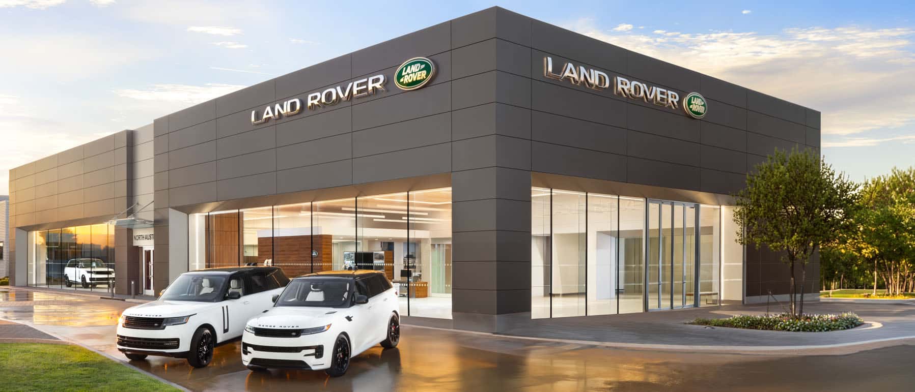 Front of dealership