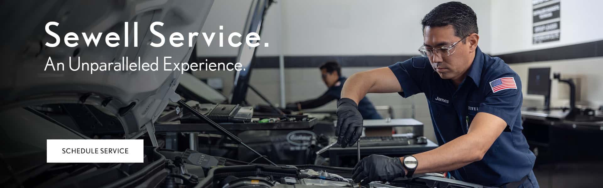 Sewell Service is an unparalleled experience. Schedule service.
