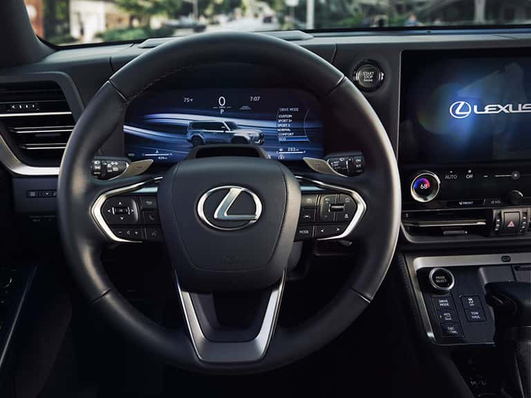 Interior of Lexus GX