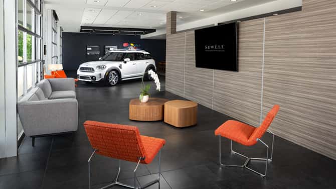 Sewell MINI of Plano Customer Lounge
