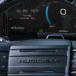 2026 GMC Hummer EV SUV Regen On-Demand Steering Wheel