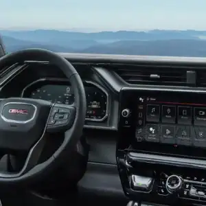 2026 GMC Sierra 1500 dashboard view